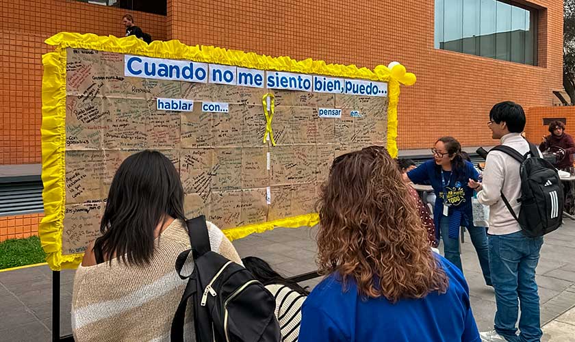 USIL promueve el cuidado de la salud mental y la prevención del suicidio