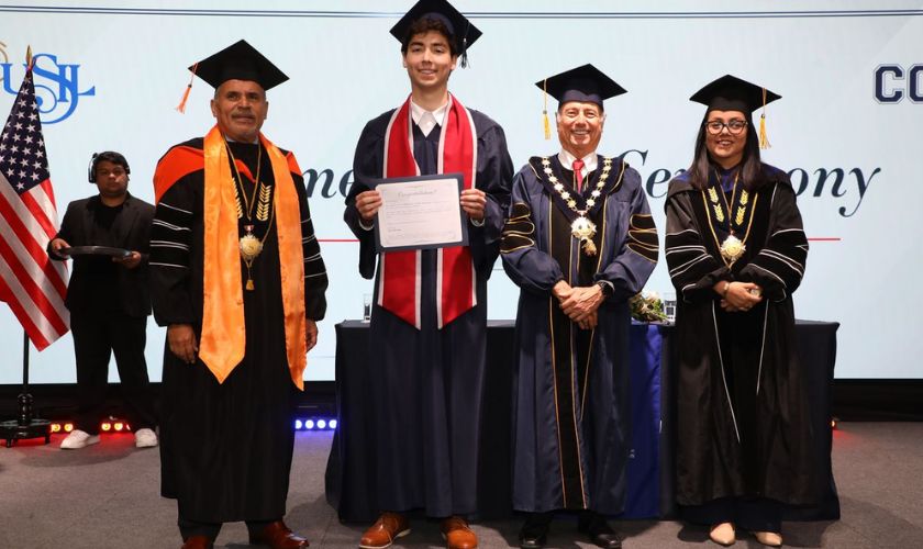 Graduados del CGE seguirán estudios universitarios en el extranjero 