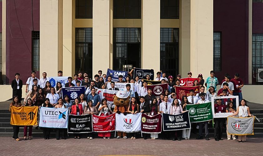 Estudiantes de Ingeniería Civil de la USIL destacan en encuentro nacional 