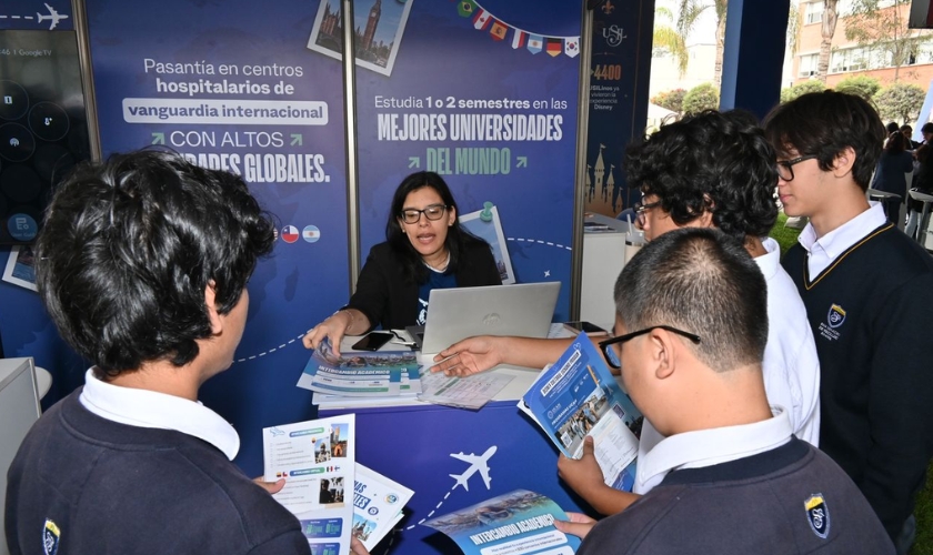 International Fair USIL conecta a estudiantes con oportunidades académicas internacionales