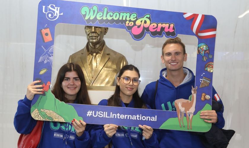 Más de 120 estudiantes extranjeros inician intercambio académico en la USIL 