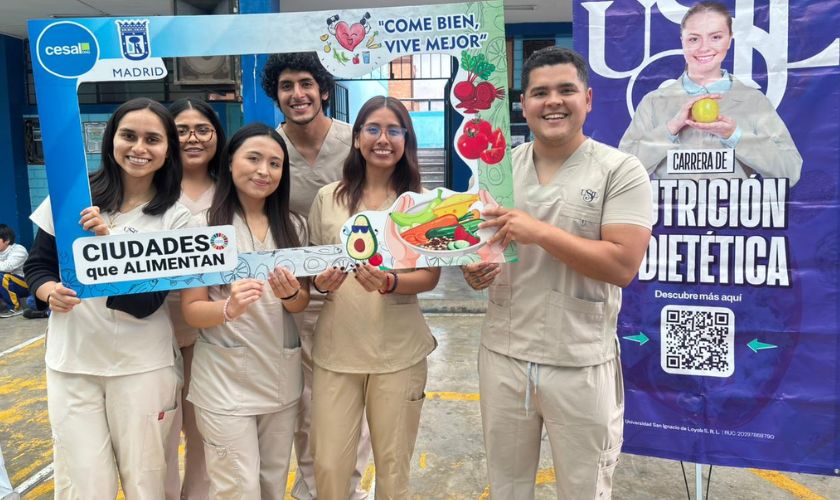 USIL promueve hábitos saludables en escolares de Ate 