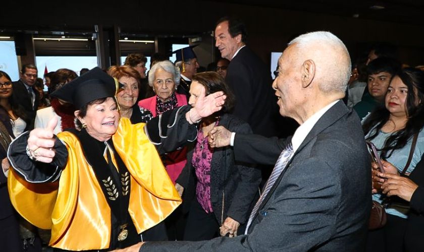 USIL otorga doctorado honoris causa a Rosario Diez Canseco