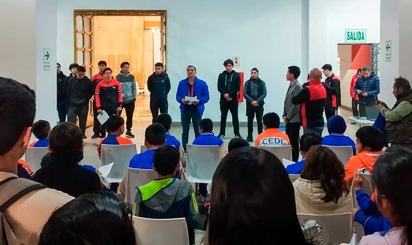 USIL realiza evaluación integral a jóvenes atletas peruanos