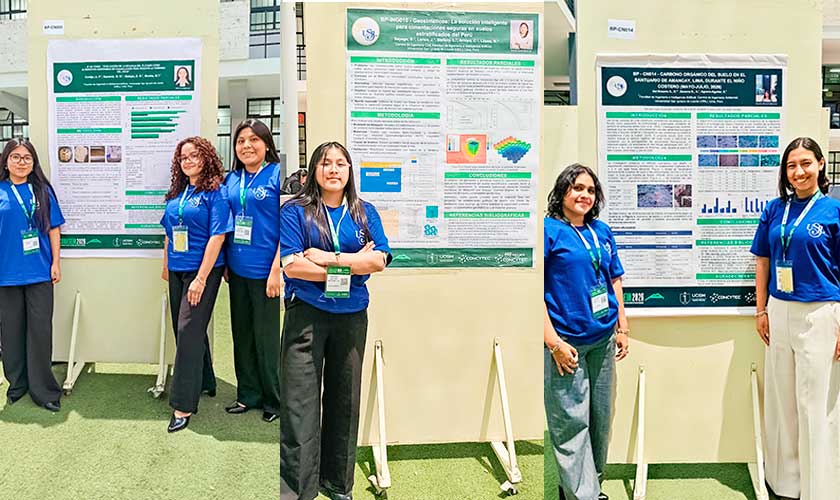 Estudiantes de Ingeniería Ambiental de la USIL ganan dos premios en Conasein 2026