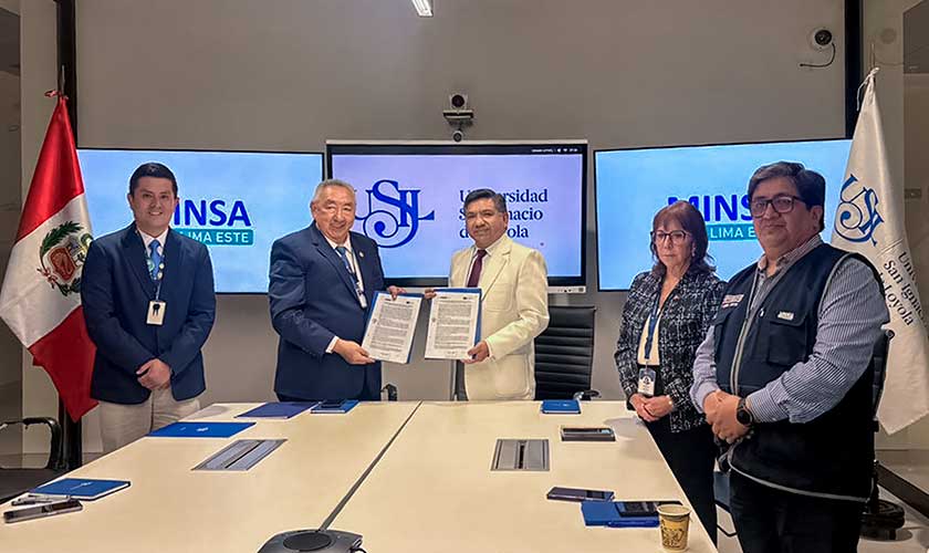 USIL y DIRIS Lima Este firman convenio