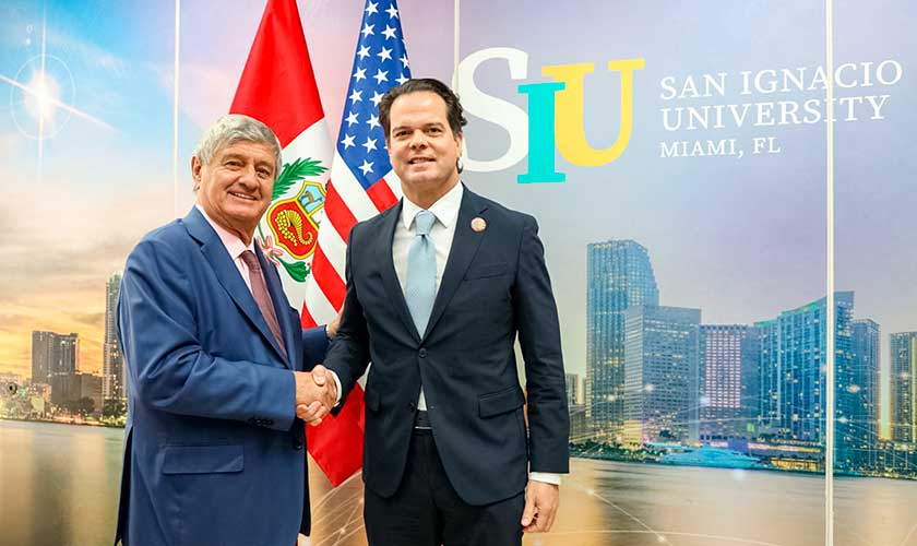 USIL Embajador de Estados Unidos impulsa inversiones en Perú desde Miami