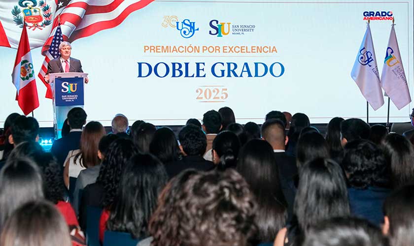 USIL reconoce a estudiantes del doble grado y fortalece su proyección internacional
