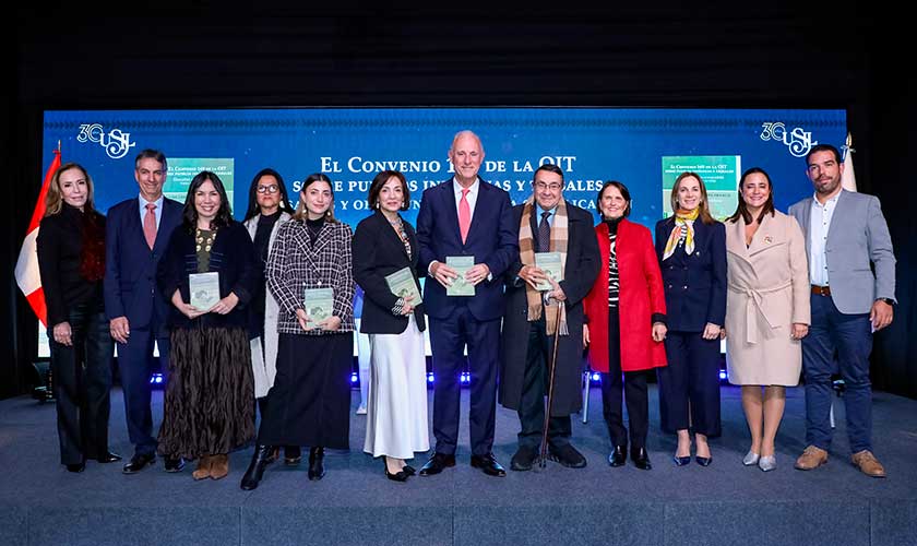 Presentan libro sobre el Convenio 169 de la OIT y los pueblos indígenas en USIL