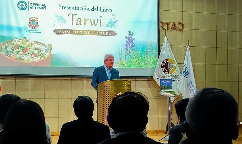 Tarwi: presentan en Trujillo libro sobre el superalimento que logró un récord Guinness