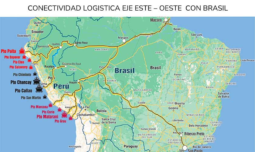 Proinversión apoya integración estratégica entre Perú y Brasil