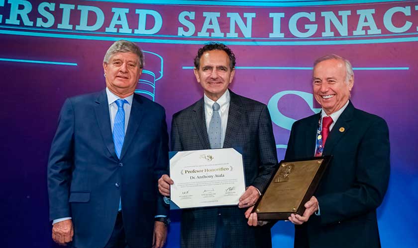 USIL nombra profesor honorario al investigador Anthony Atala