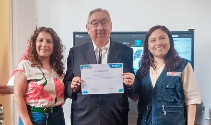 Minsa reconoce a la USIL por su compromiso con el bienestar universitario
