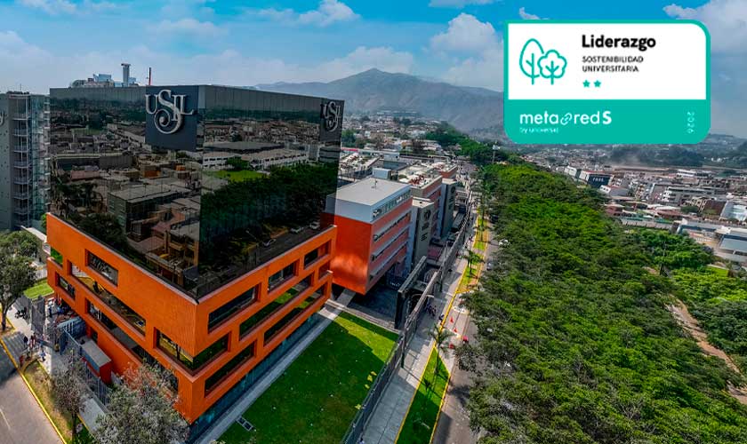USIL obtiene el “Sello de Liderazgo” de MetaRed S por sostenibilidad