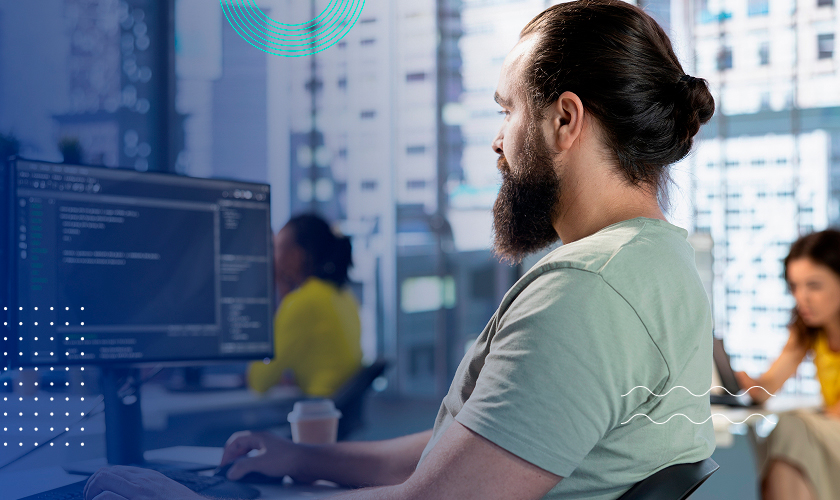 Joven que convalidó la carrera de Ingeniería Empresarial y de Sistemas en CPEL