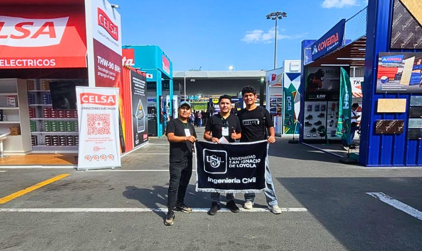  Futuros ingenieros de la USIL participaron en Expo Yo Constructor