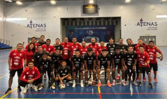Selección peruana de futsal entrena en el Polideportivo de la USIL