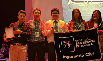 Estudiantes de la USIL ganan el primer lugar en el Congreso Nacional de Ingeniería Civil