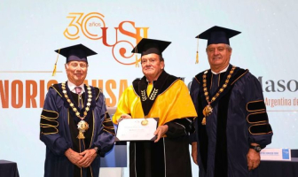 USIL otorga doctor honoris causa al educador argentino Héctor Masoero