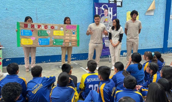USIL promueve hábitos saludables en escolares de Ate 