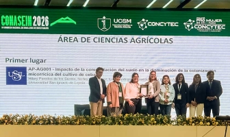 Estudiantes de Ingeniería Ambiental de la USIL ganan dos premios en Conasein 2026